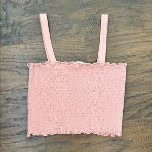 Pink tank top. Size small